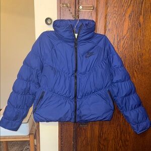 Nike Women's Deep Blue Puffer Jacket